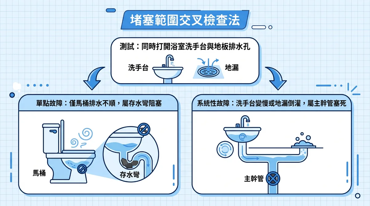 馬桶堵塞嚴重程度判斷與處理對策